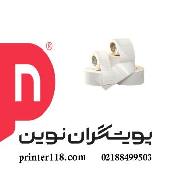 لیبل (برچسب) کاغذی تک ردیفه  20×40