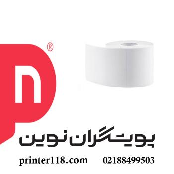 لیبل (برچسب) کاغذی تک ردیفه 100×100